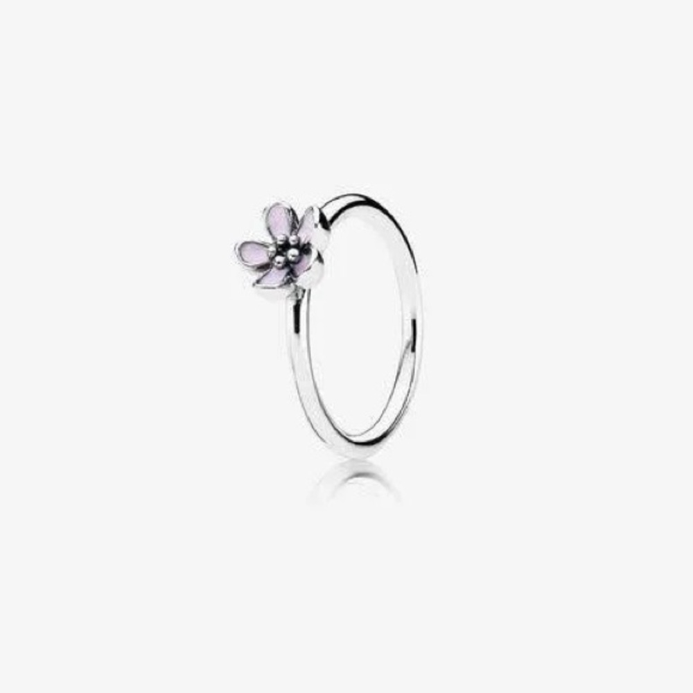Pandora Pink Flower Ring